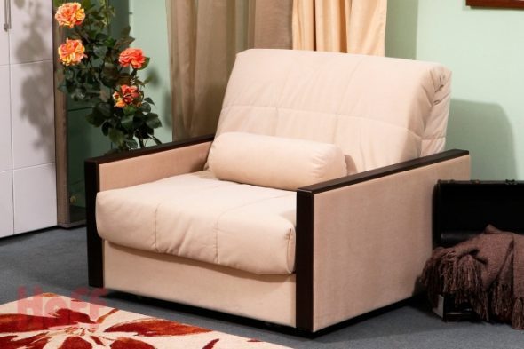 fauteuil couleur pêche