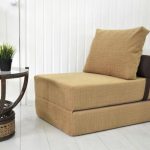 fauteuil-lit beige