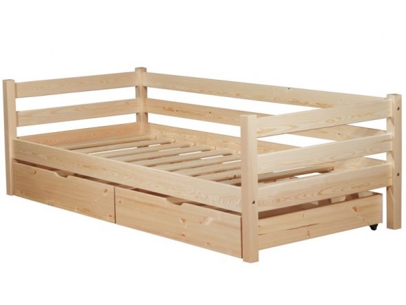 mobilier classique en pin pour deux enfants