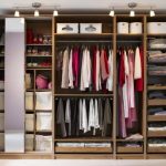 rangement dans le placard
