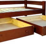 lit simple avec tiroirs et matelas orthopédique
