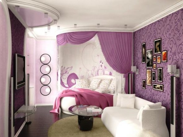 decoración de la habitación de la niña