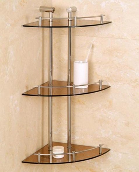 étagères en verre