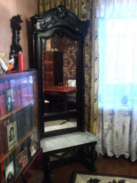 restauration de miroirs de plancher