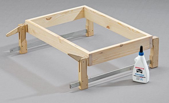 assemblage de la boîte