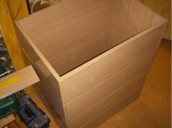 assemblage de la boîte