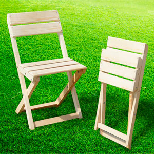 faire une chaise pliante avec dossier