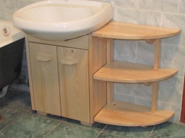 faire une armoire sous l'évier avec vos propres mains à partir de matériaux de récupération