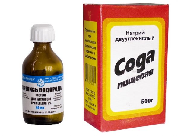 soda et peroxyde