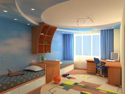 chambre d'enfant moderne