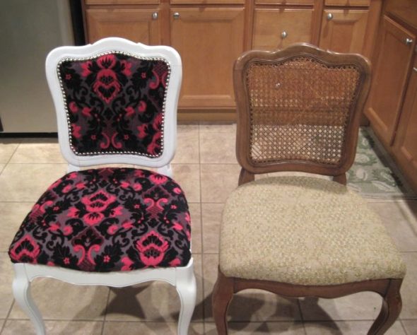 chaise avant et après