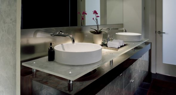 idées d'armoires de salle de bain