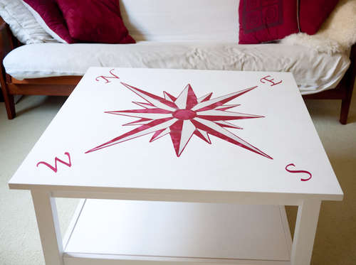 Décoration de table de bricolage