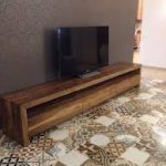 Version meuble TV des palettes