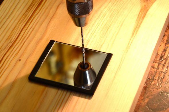 percer un miroir