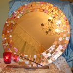 Miroir de style oriental
