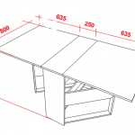 Dessin du livre de table