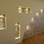 Cloison décorative en plâtre