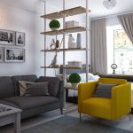 Appartement design de 37,5 mètres carrés. m