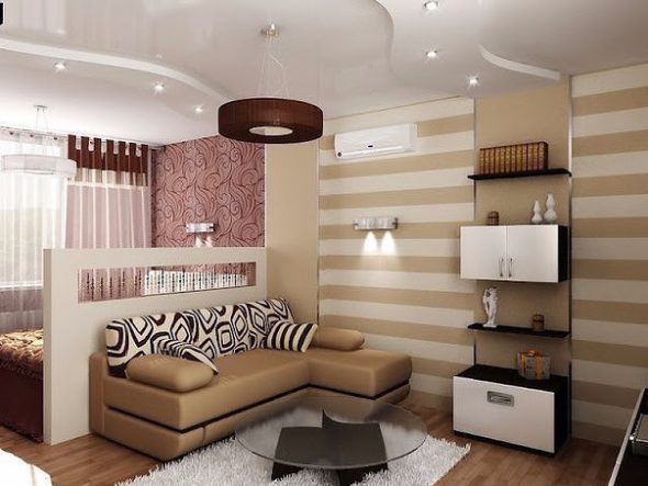 Idées pour un appartement d'une pièce