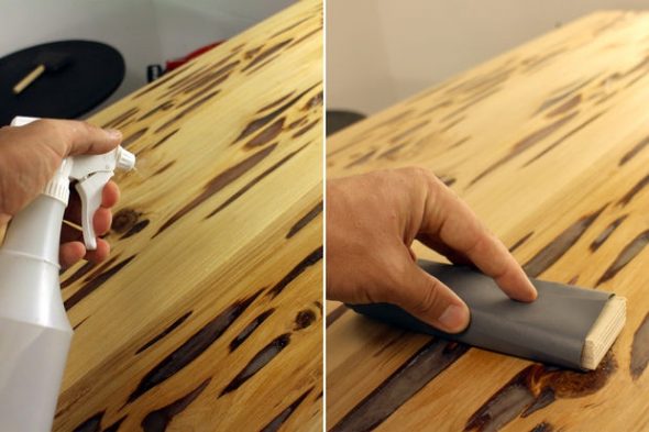Table lumineuse créative faites-le vous-même