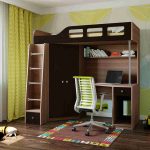 lit mezzanine pour les adolescents