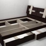 Lit double 160 x 200 (2 tiroirs)