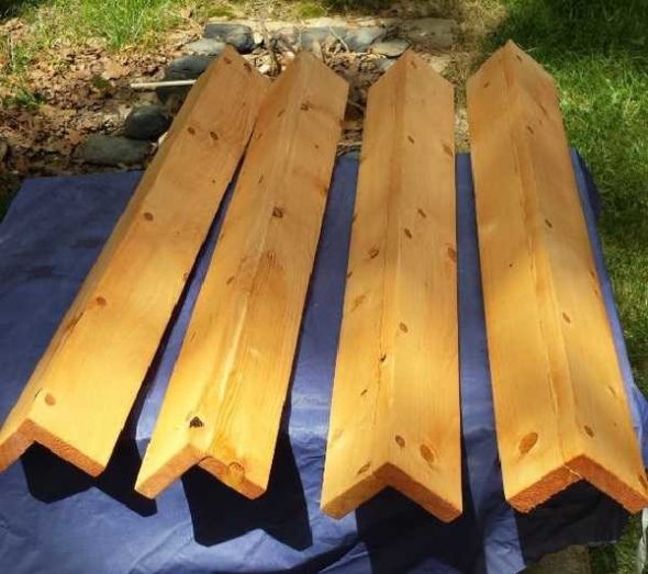 Pieds de table prêts