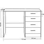 Bureau étudiant-dessin
