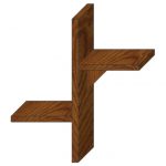 Étagère à fleurs faites-le vous-même en bois