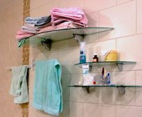 Étagères pour salle de bain