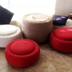 Poufs rembourrés