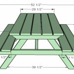 Table de jardin