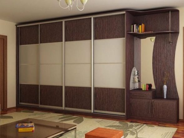 L'armoire coulissante est un mobilier universel