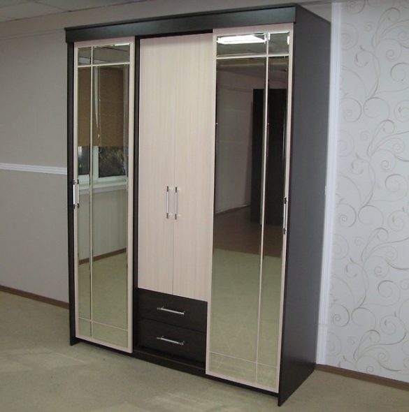 City Armoire coulissante 1.5 sans miroir