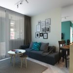 Intérieur scandinave pour un jeune couple
