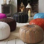 Faites-le vous-même les poufs en cuir