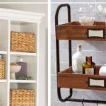 Types d'étagères en bois à placer au dessus de la salle de bain