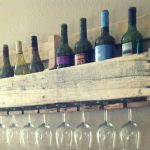 Étagère à vin en euro-palettes faites-le vous-même