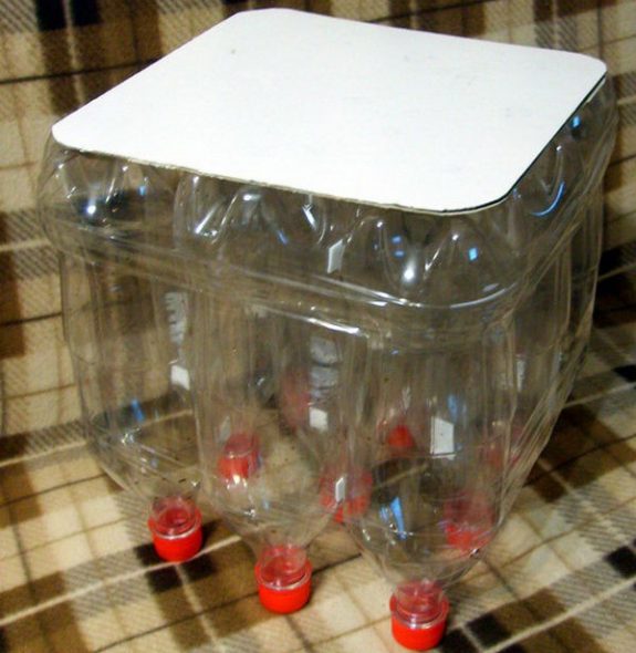Siège dur pour ne pas sentir la bouteille