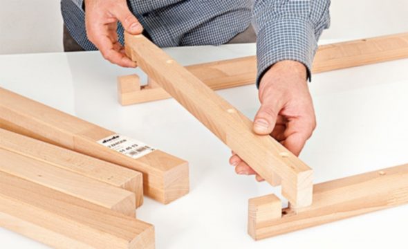 table pliante à la maison