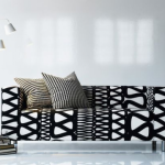 eurocovers pour canapés noir et blanc