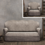 eurocovers pour canapés et fauteuils gris
