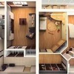 idées d'un appartement d'une pièce