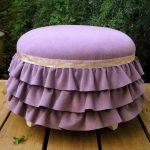 de l'ancien tabouret pour faire pouf