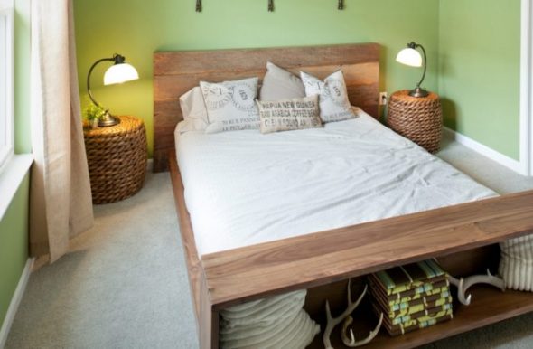 cadre pour le lit faites le vous même
