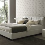 beau lit blanc