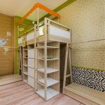Lit superposé Ikea à l'intérieur