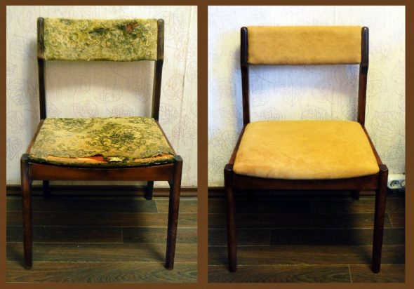 mise à niveau vieille chaise