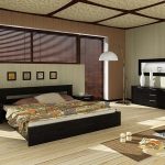 ameublement de chambre dans le style